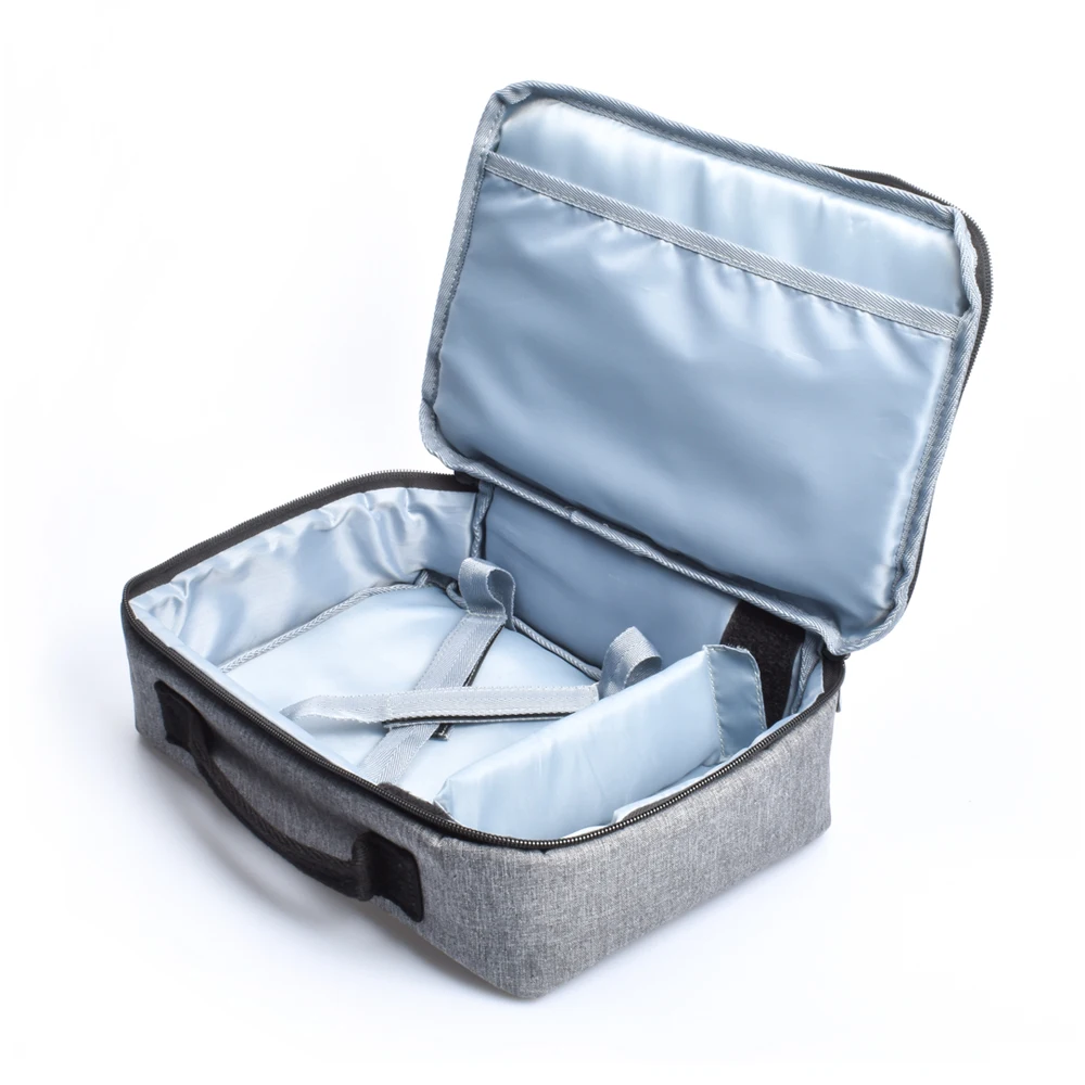 Mini Projector Storage Bag Carry Handbag For Epson Optoma Benq Salange P35 Projector Thickened Universal Travel Cover Case Pack projector storage case projector case projector protective case projector accessory