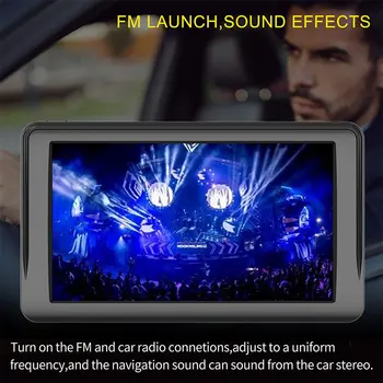 

7 Inch Car GPS Navigation Image Identification Speech Recognition HD GPS Navigator Durable Touch Screen 256MB+8G
