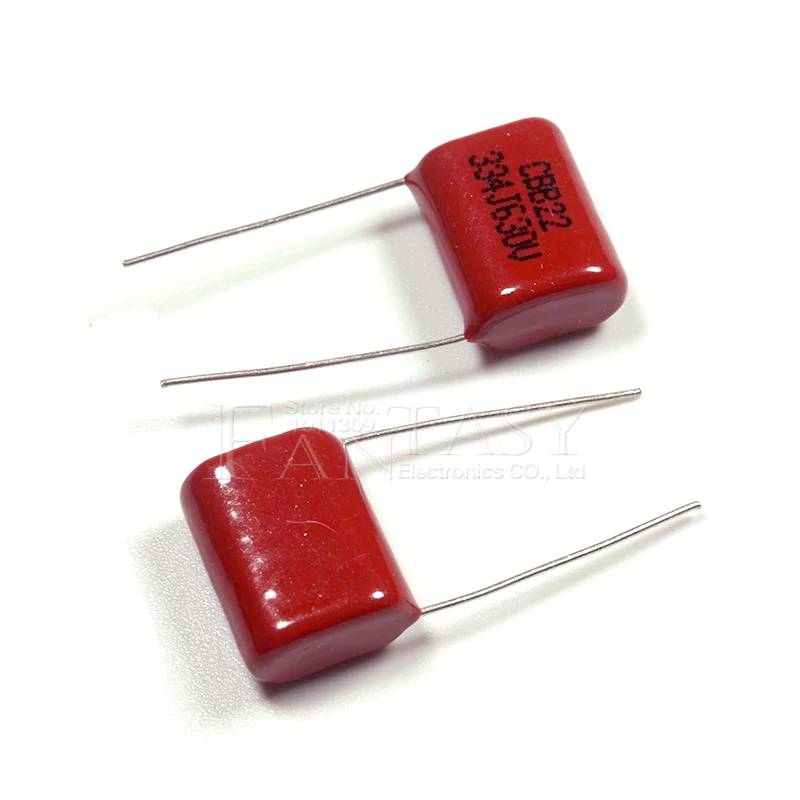 10PCS 630V334J 0.33UF Pitch 15MM 630V 334 330NF CBB Polypropylene film capacitor