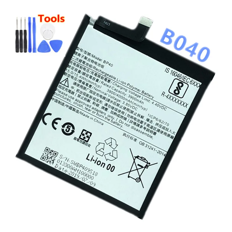 

Original Backup For Xiaomi Redmi K20 Pro BP40 4000mAh Battery Smart Xiaomi Redmi K20 Pro Mobile Phone + Free Tools