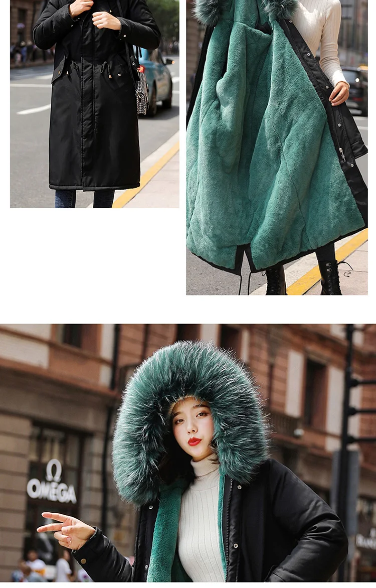 Всесезонный пуховик с хлопковой подкладкой, женская одежда в Корейском стиле, свободная куртка с хлопковой подкладкой, стиль, Модная хлопковая-p