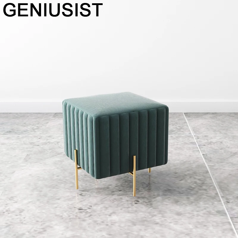 

Penteadeira Camarim Pufa Do Siedzenia Small Chair Banc De Rangement Step Tabouret Poef Sgabello Change Shoes Taburete Foot Stool