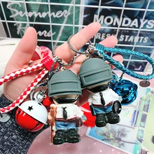 Креативная кукла джедай выживания курица автомобиль брелок воин сумка с подвесками колокольчик висячие украшения маленькие подарки оптом