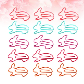 

50Pcs Paper Clips Creative Paper Clamp Note Clip Photo Clip for Home
