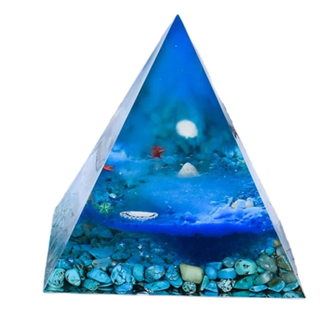 Large Pyramid Molds - Height 15cm/5.9inch, Silicone Resin Molds,DIY  Orgonite Orgone Pyramid,Orgonite Jewelry,Paperweight, Home Decoration –  Let's Resin
