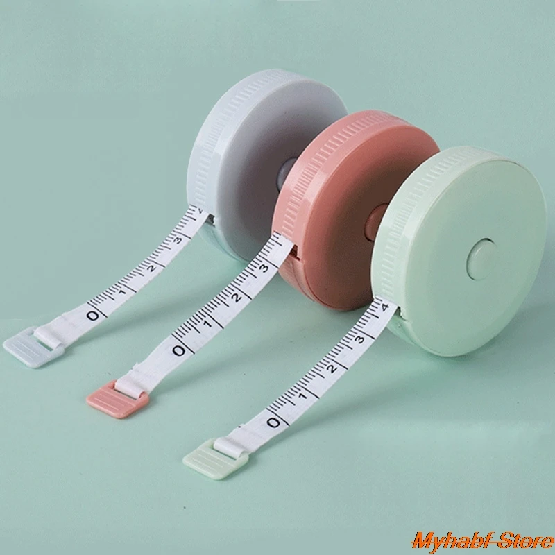 150cm/60" Mini Tape Measure Portable Automatic Retractable Ruler