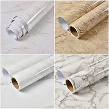 Vinyl Wallpapers Self-Adhesive Thickening Imitation Marble Wall Stickers Kitchen Waterproof And Oil Proof Home Decor Stickers
