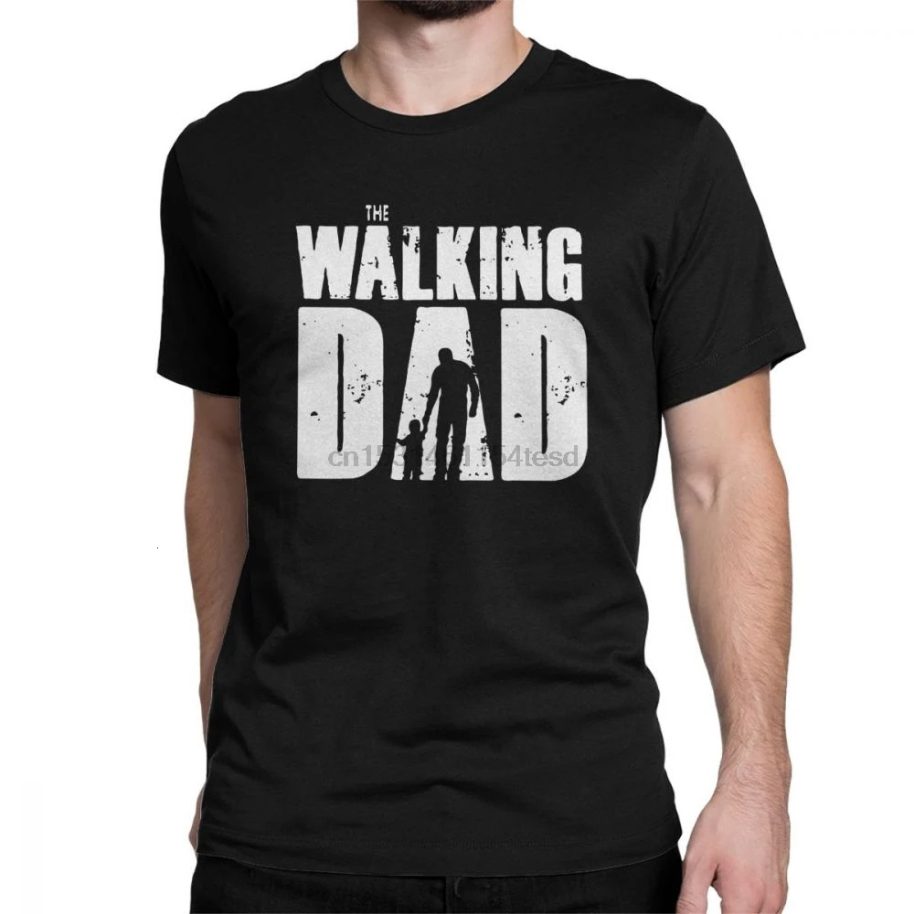 Midnite Популярная Повседневная Walking папа TWD Fathers Day Футболка мужская футболка с