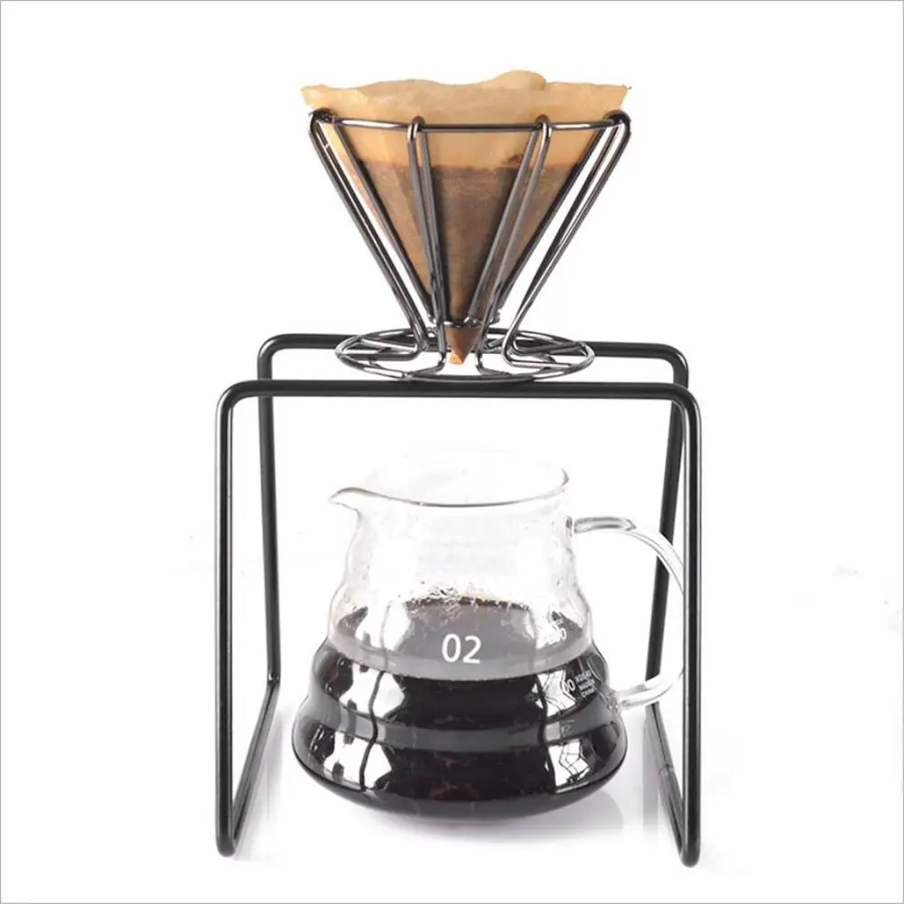 

Manual Drip Coffee Filter Reusable Funnel Mesh Filter Tools Coffee Holder For Home Bar Supplies
