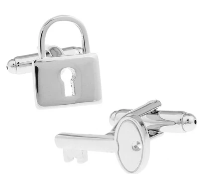 Elegant Men's Brass Cufflinks – Versatile Design Options