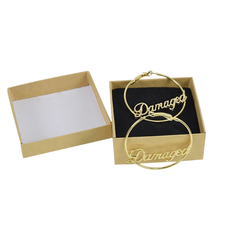only earings CostumeBuy хищные птицы Косплей отряд самоубийц Бэтмен Харли Квинн косплей ожерелья серьги Джокер 3 ожерелья серьги реквизит - Цвет: only earings