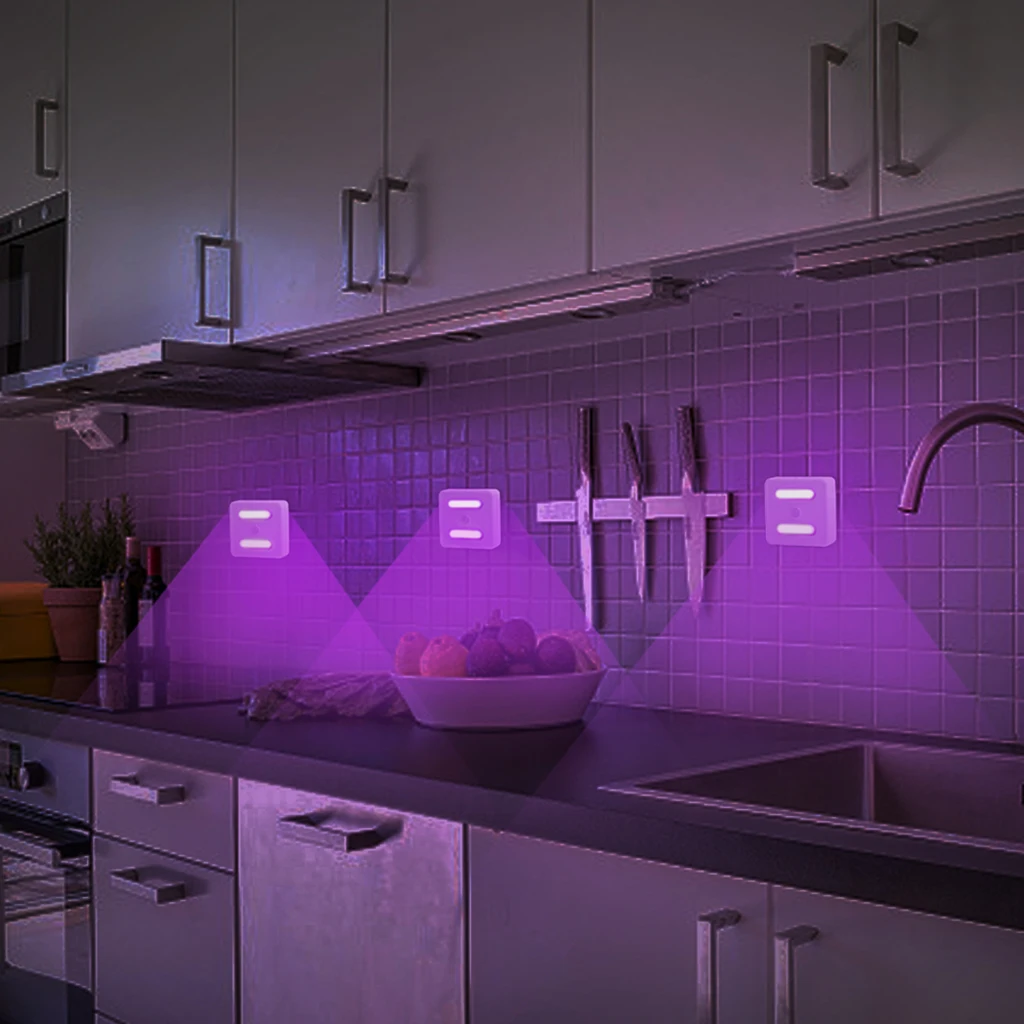 2x Ultraviolet Germicidal Lamp UV Sterilizer Light Disinfection for Home Enegy Saving Black Light Violet Lamps Lighting