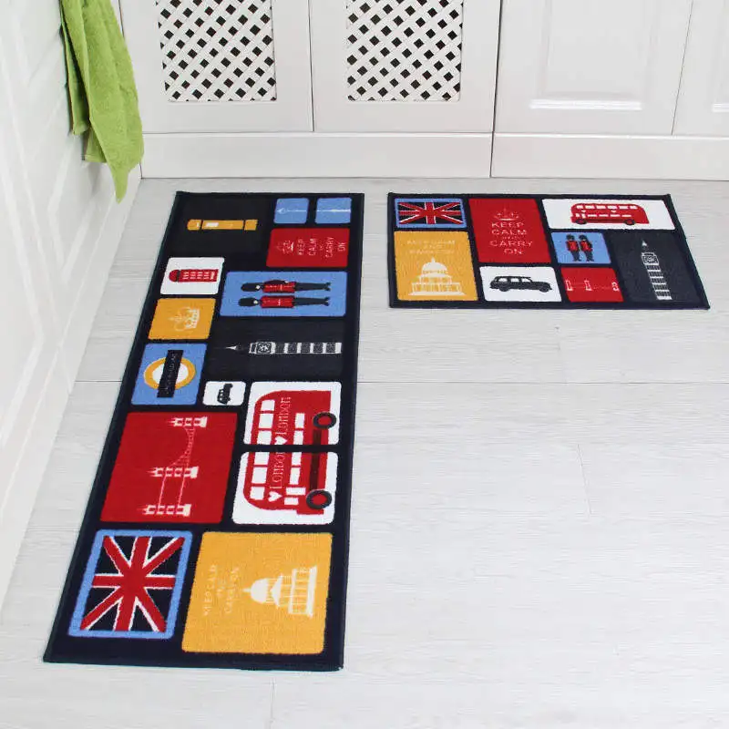 Длинный кухонный коврик для ванной коврики для входной двери впитывающие коврики для спальни гостиной коврик для пола современный коврик на кухню
