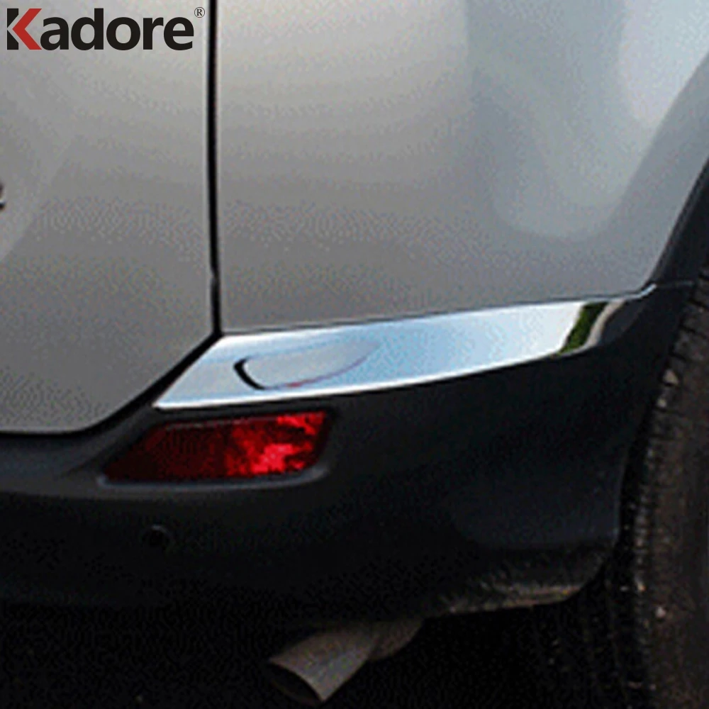Для Toyota RAV4 RAV 4 2016 2017 ABS хром задний бампер противотуманный светильник крышка рамка