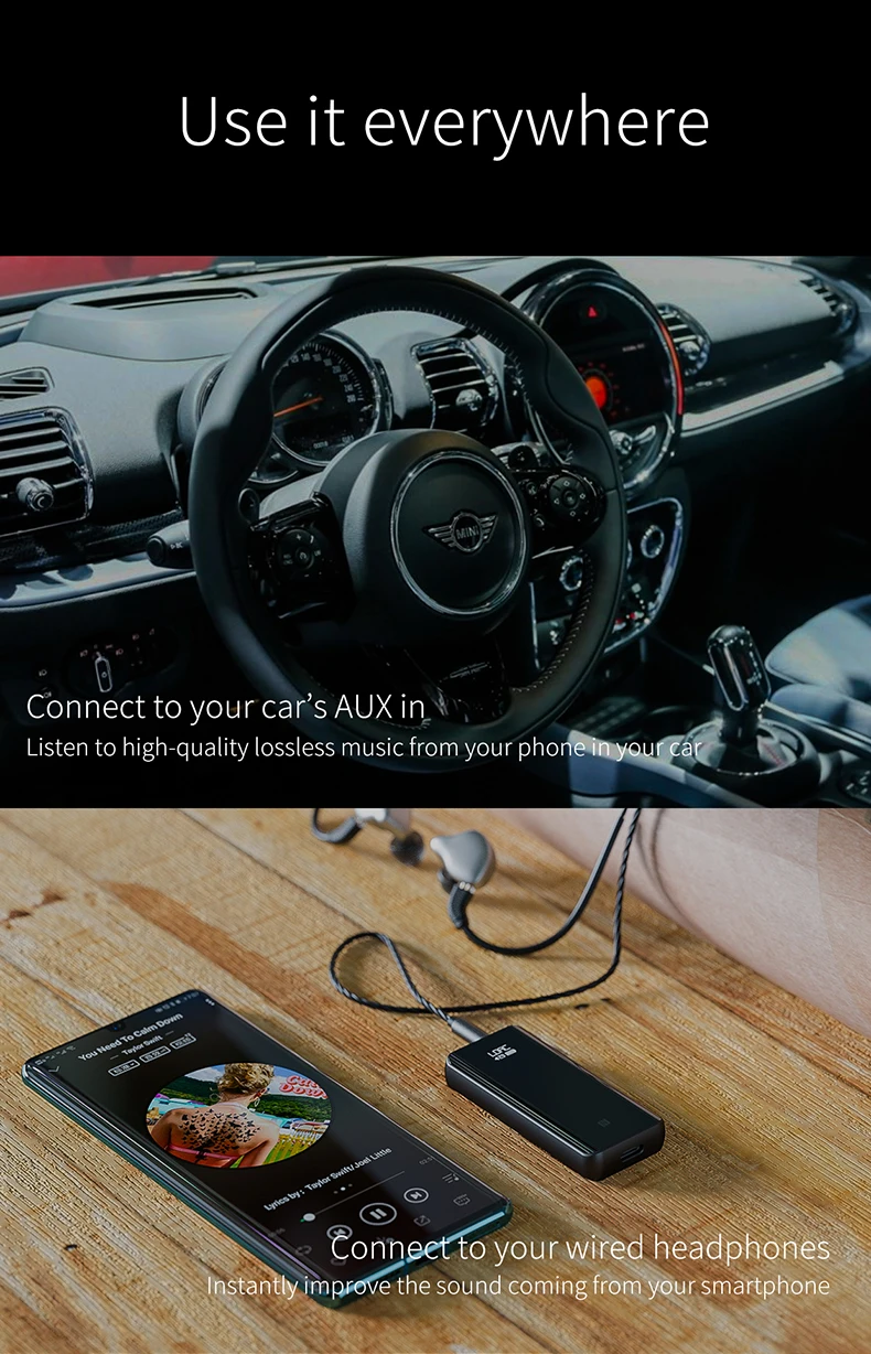 FiiO BTR5 портативный Bluetooth усилитель для наушников CSR8675 AptX HD LDAC USB DAC AAC iPhone iOS Android HiFi аудио декодер