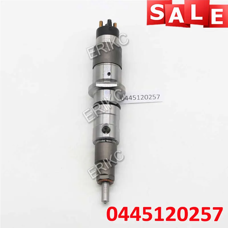 0 445 120 257 ERIKC Genuine Diesel Fuel Common Rail Injector Assembly 0445120257 Original Nozzle DLLA146P2213 For Cummins | Автомобили и