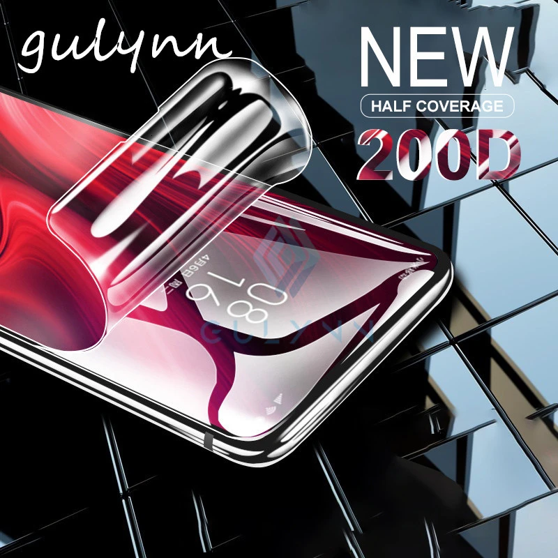 

200D HD Screen Protector For Xiaomi Mi 9 9T Mi 8 Lite Redmi 7 8A Note 8 7 6 5 Pro Hydrogel Film For Redmi Note 4 4X Mix 3 Cover