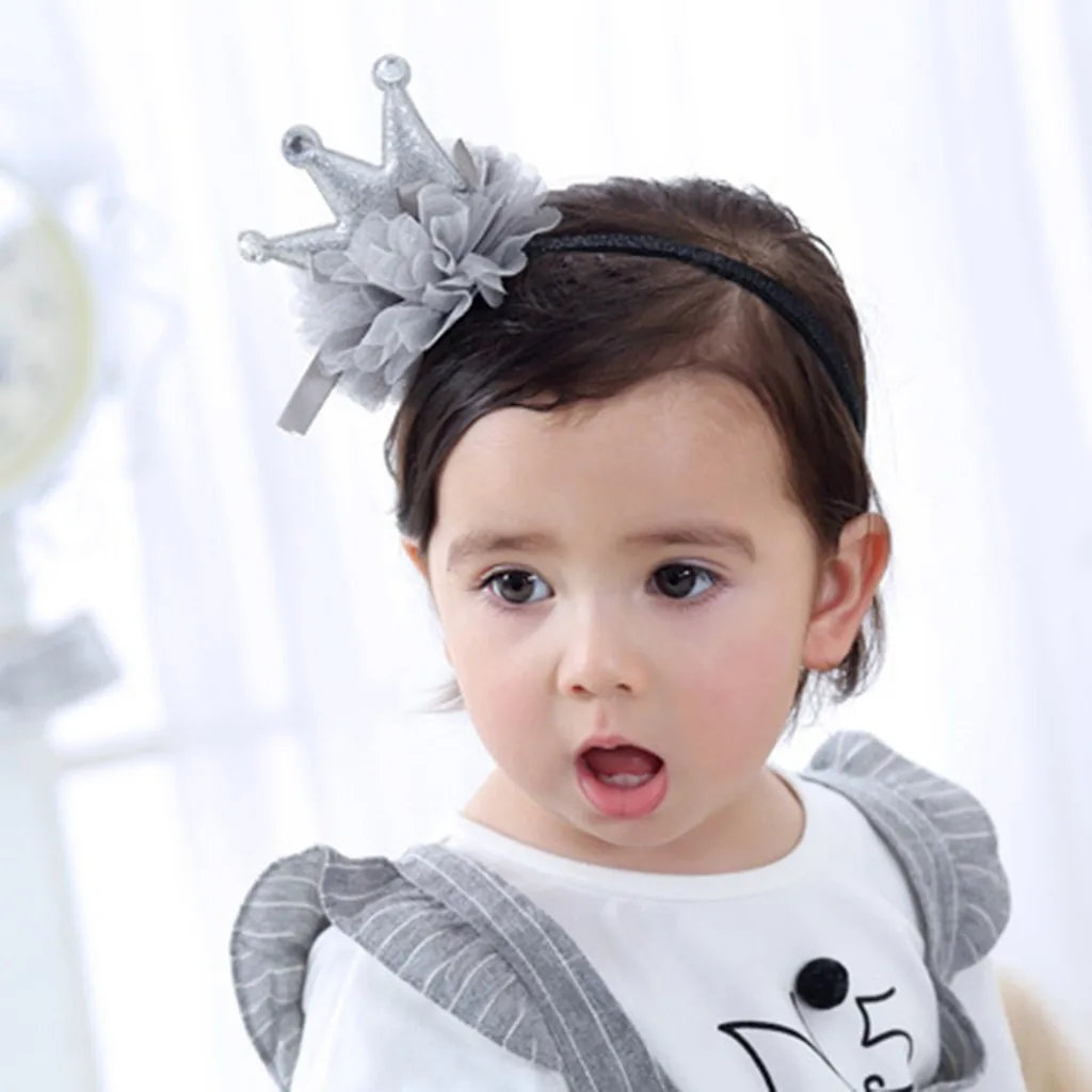 Baby Headband Little Princess Crown Cute crown hair accessory baby Beautiful Photography Props Newborn Infants Headwear