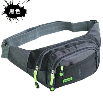 

Mens Women Unisex Cycling Waist Belt Bag Fanny Pack Casual Travel Hip Purse Zipped Outdoor Sports Wallet