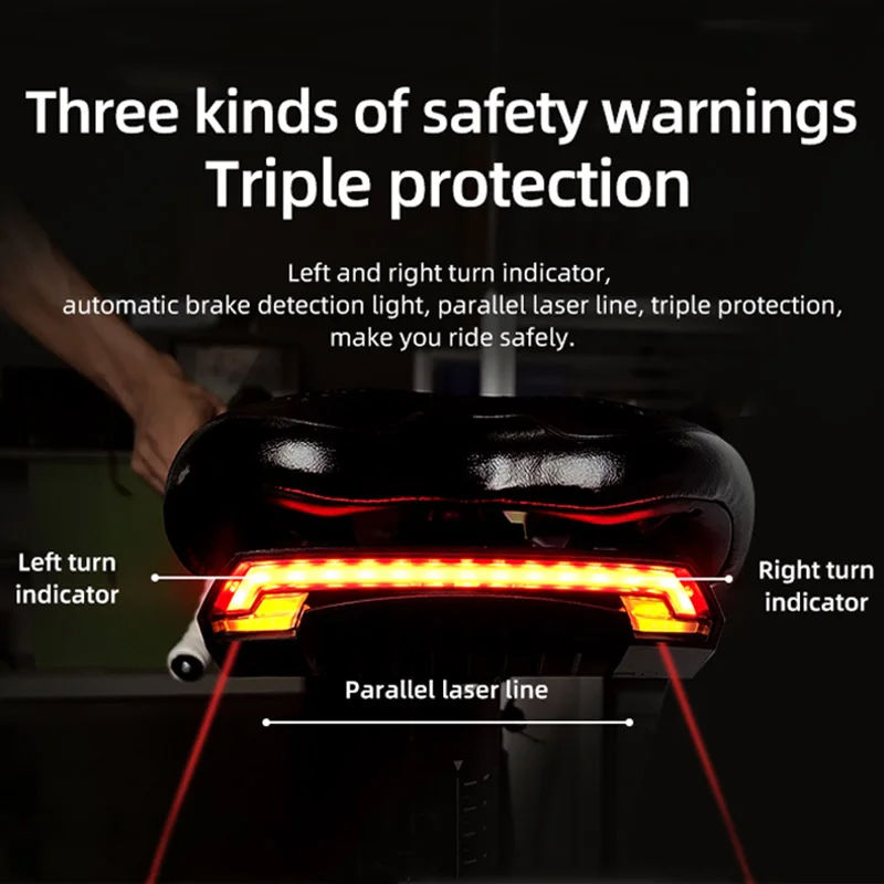 USB Bicycle Light Meilan x5 Wireless Smart Brake Bike Light Headlights Led Turn Signals Rear Tail Lamp Cycling Accessories USB Bicycle Light Meilan x5 Wireless Smart Brake Bike Light Headlights Led Turn Signals Rear Tail Lamp Cycling Accessories