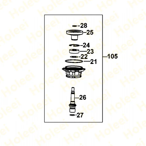 

Коробка передач в сборе для DEWALT DWE8420 DWE8421 N475993