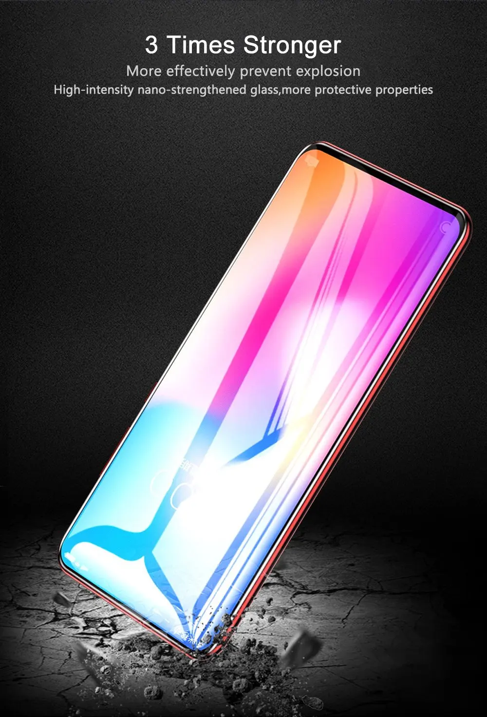 2 шт., стекло для Xiaomi mi 9T Pro, закаленное стекло, устойчивое к царапинам, полное покрытие, клеевая Защитная пленка для экрана для Xiaomi mi 9T mi 9 T, стеклянная пленка