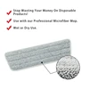 6 Pack Mop Pads Wet Dry Microfiber Mop Cleaning Pad Mop Refills Replacement Heads For Most Spray Mops And Reveal Mops 6