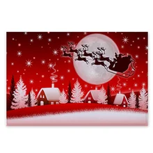 Рождественская елка, фланелевый ковер, 3D Противоскользящий коврик для кухни, комнаты, коврик, Рождественское украшение для дома, красный ковер