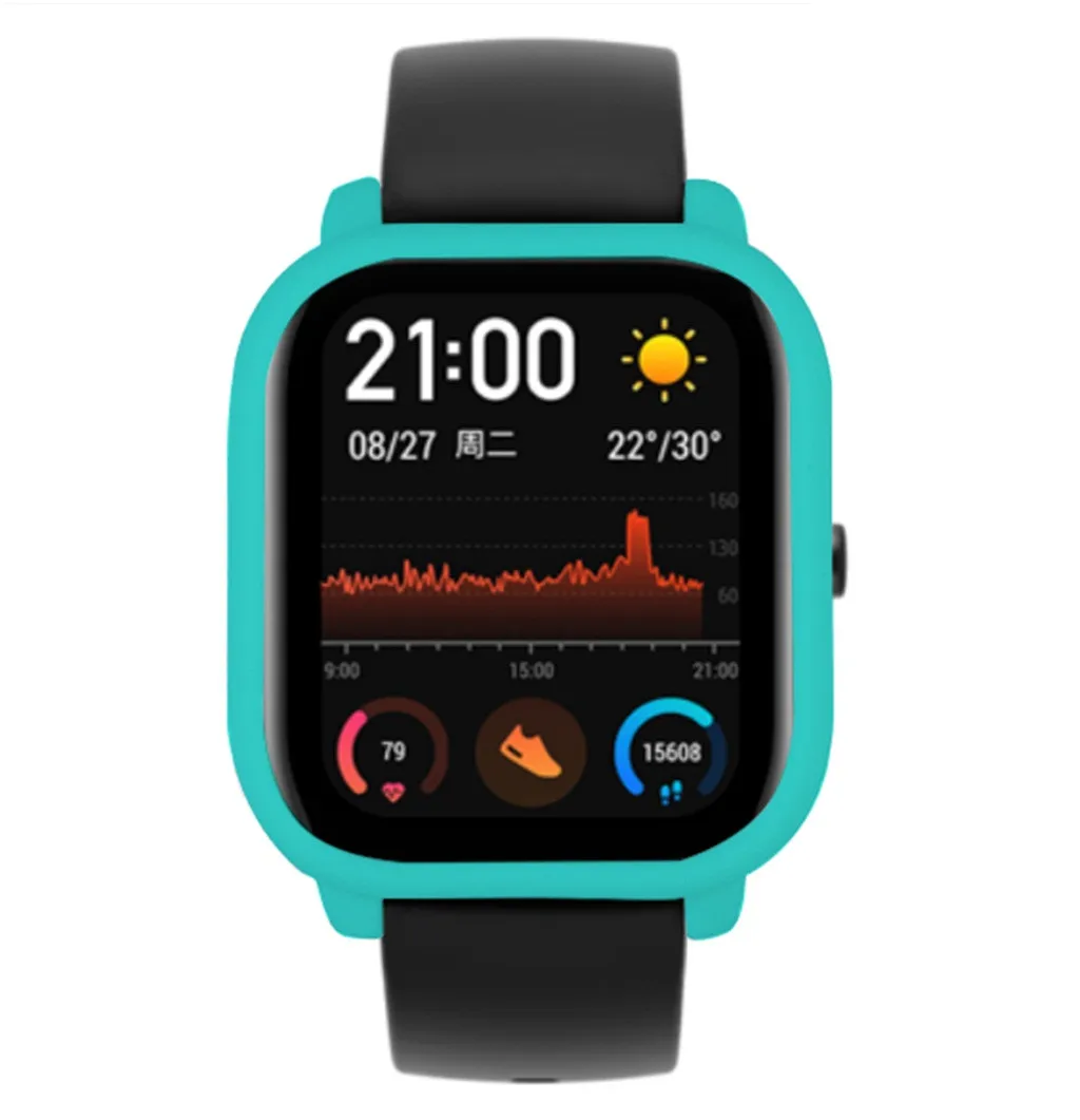 Ouhaobin ТПУ полный Чехол для часов защитный корпус Замена для Xiaomi Huami Amazfit GTS Smart Watch 926#2