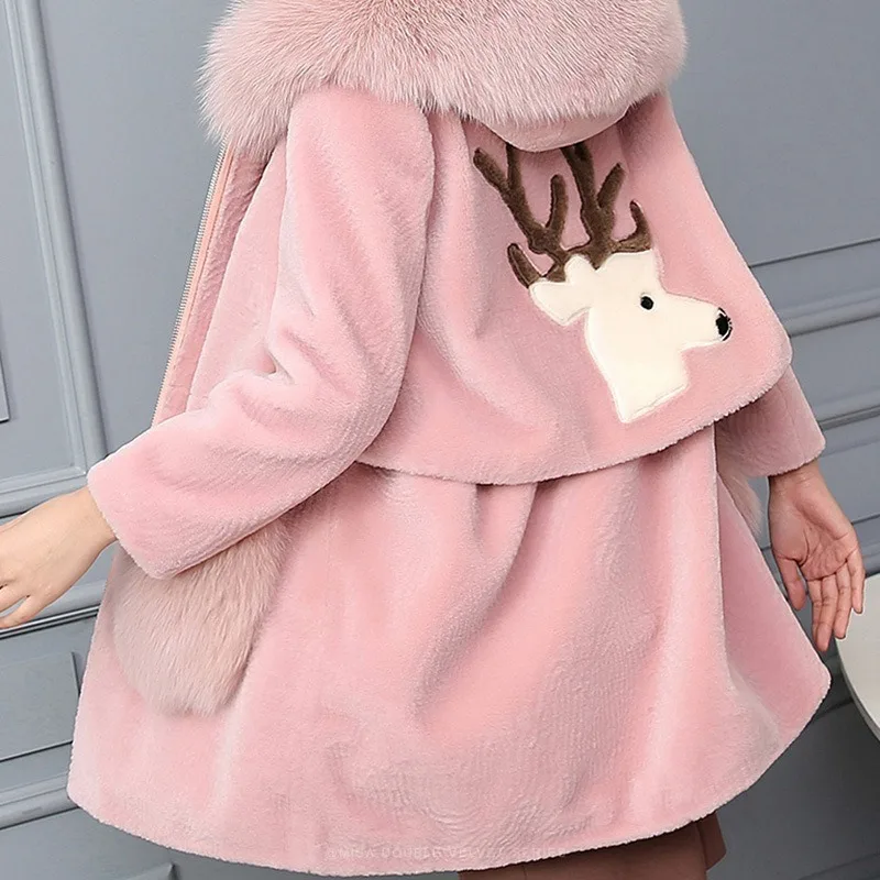 Echte Koreaanse Schapen Scheren Winterjas Vos Bontkraag Wol Jas Vrouwen Abrigos Mujer Invierno 2020 YY1188 Echte Koreaanse Schapen Scheren Winterjas Vos Bontkraag Wol Jas Vrouwen Abrigos Mujer Invierno 2020 YY1188