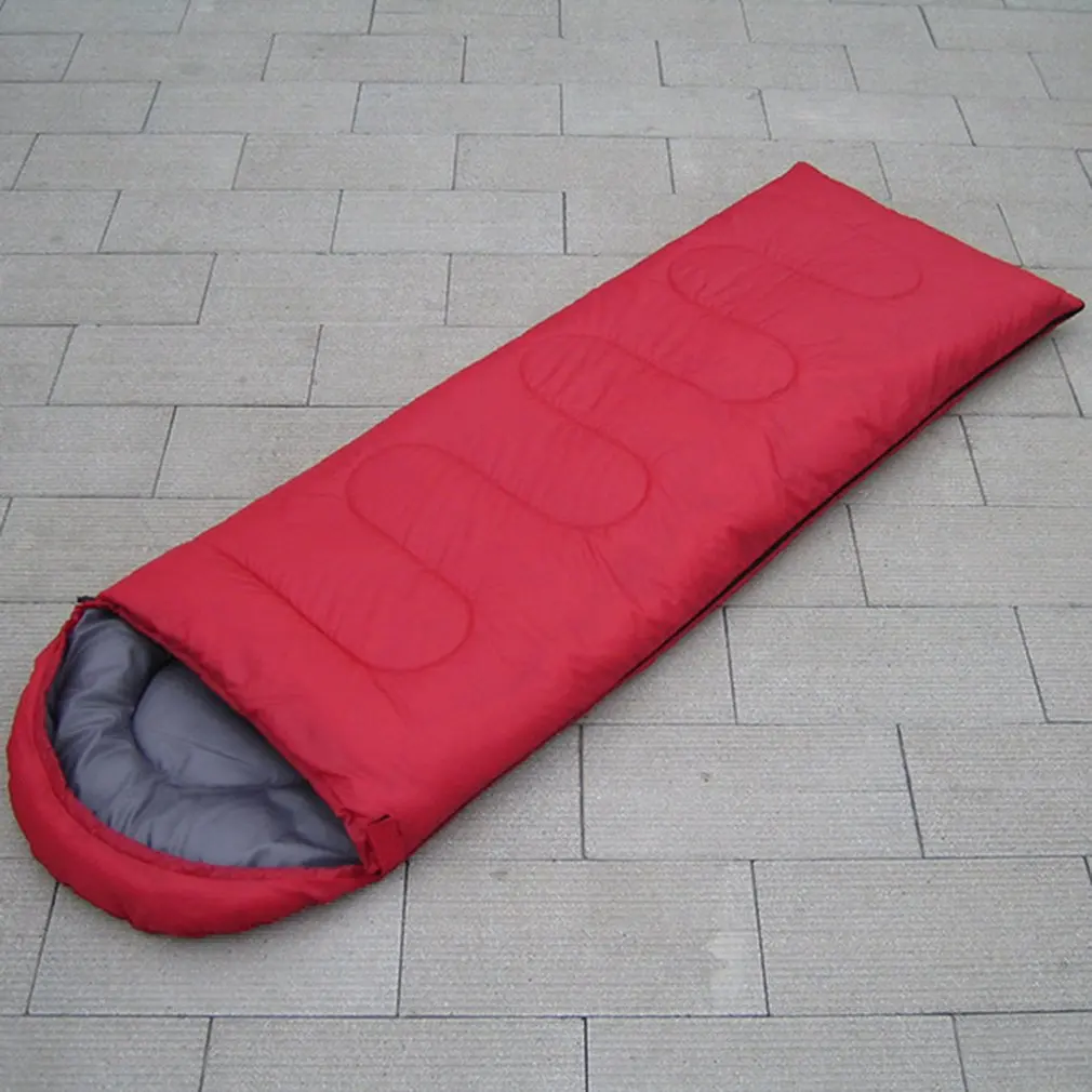 Конверт для отдыха на природе для взрослых спальный мешок ультралегкий Водонепроницаемый туристический спальный мешок с крышкой