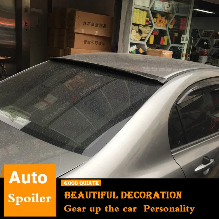For Honda Civic Roof Spoiler 2006-2011 High Quality ABS Material Car Rear Wing Primer Color Trunk Decoration 2009 | Автомобили и