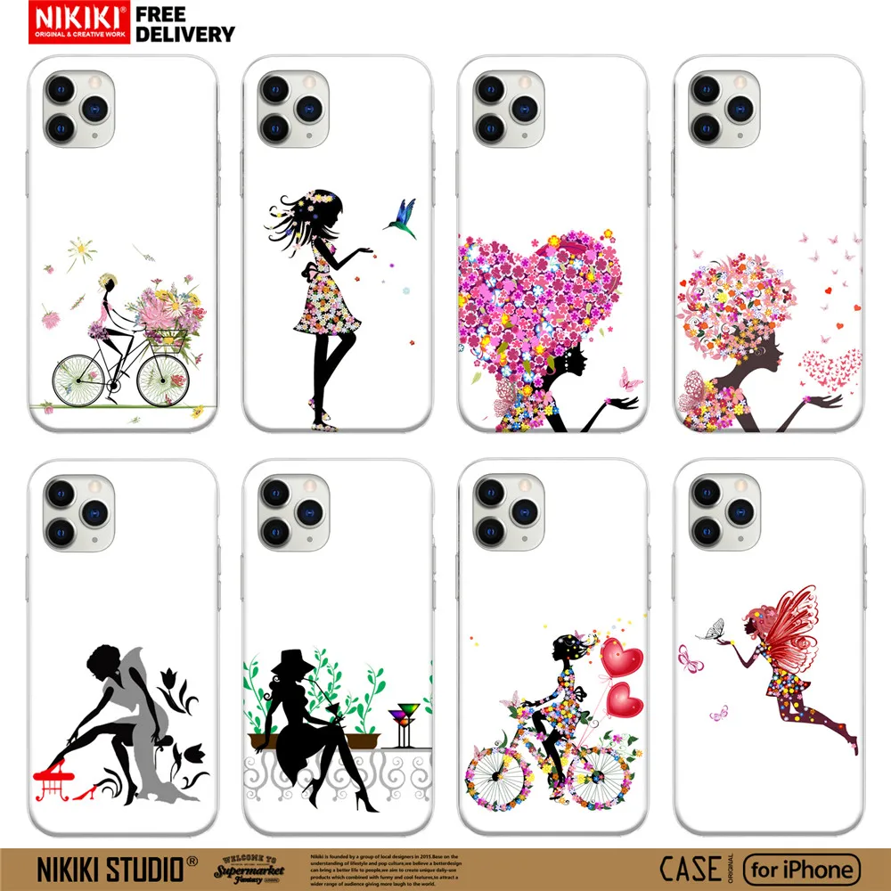 

Cartoon soft cover for iphone 11 pro x xs Max xr cases case for iphone 7 8 5 5s se 6 6s Plus cases case funda tpu phone case