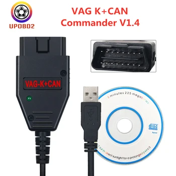 

For VAG K CAN Commander 1.4 OBD2 OBDII Diagnostic Interface PIC18F25K80 With FTDI FT232RQ Chip For VAG K+CAN 1.4 Commander