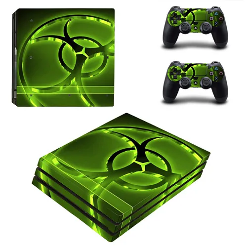 YSP4P-3665 PS4 Pro игровая консоль и контроллеры Скины Наклейки полное покрытие для Dualshock 4 геймпад виниловые наклейки PS4 Pro - Цвет: YSP4P-3665