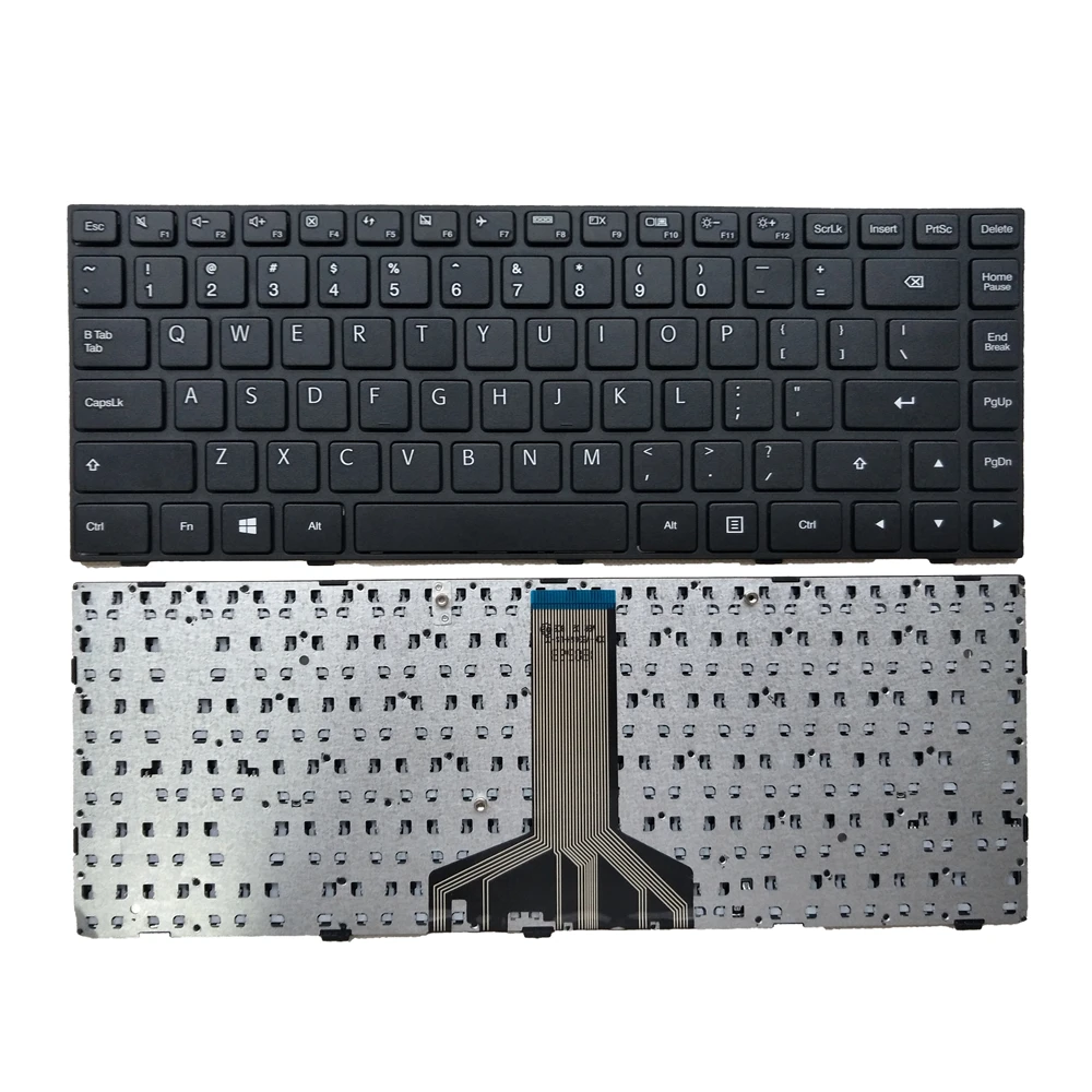 Хорошее качество OVY US клавиатура для ноутбука LENOVO 100-14IBD 100 14IBD | Компьютеры и офис