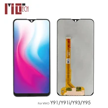 6," для Vivo Y91 Y91i Y91c 1817 1814/Полный ЖК-дисплей кодирующий преобразователь сенсорного экрана в сборе для Vivo Y93 1815/Y95 1807 w бесплатный инструмент