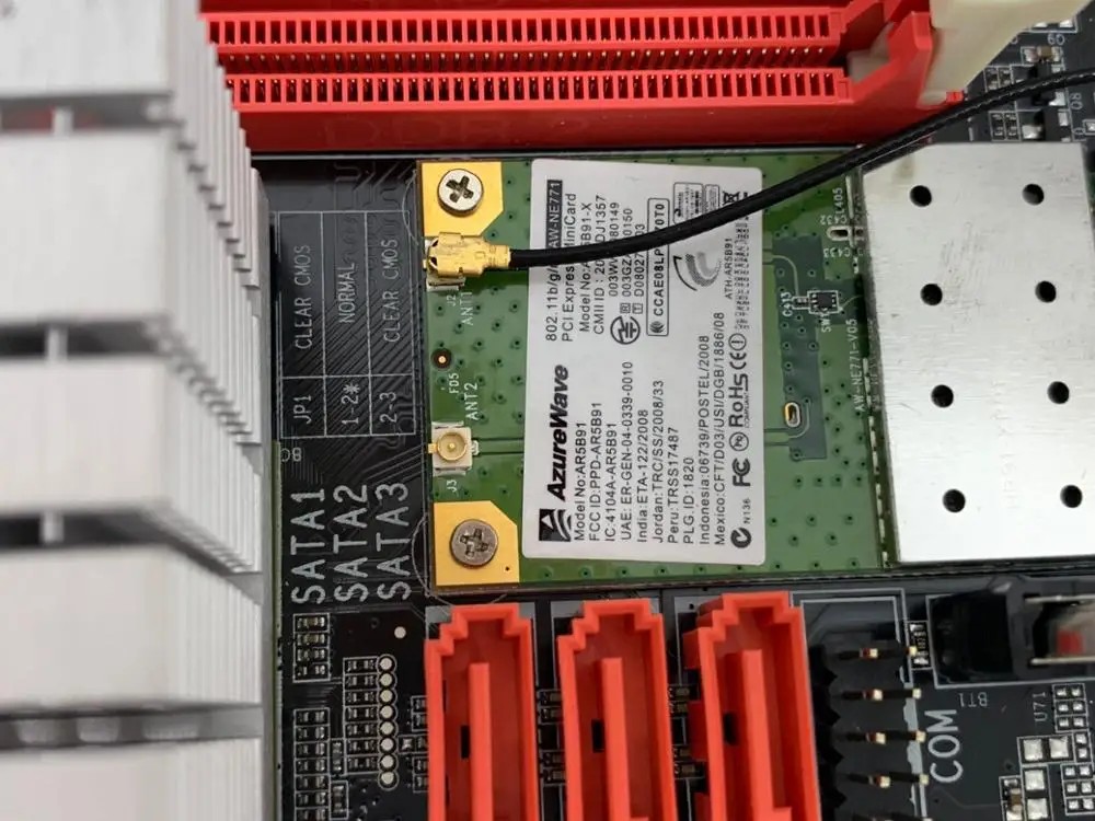 Для ZOTAC IONITX-D-E Atom 330 1,6 ГГц cpu DDR2/17x17 см мини материнская плата с wifi оригинальная подержанная материнская плата