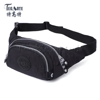 

Portable Multipurpose Casual Kipled Original Waterproof Zipper Large Capacity Wear Resistant Waist BagShoulder Crossbody Bags