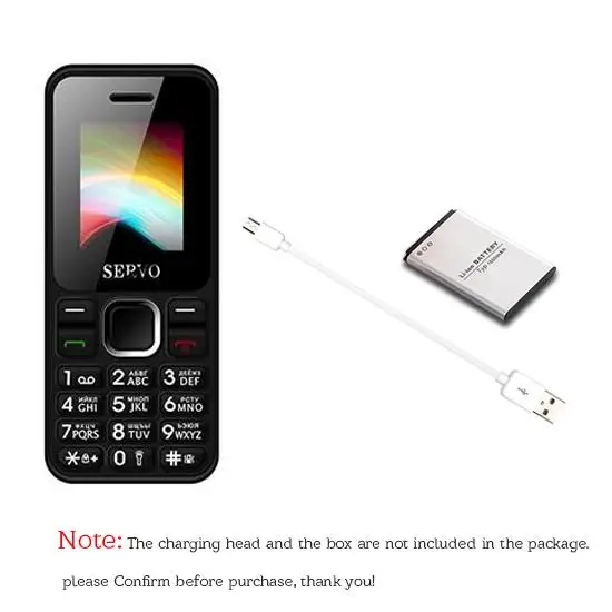 Мобильный телефон SERVO V8210 с двумя sim-картами, 1,77 дюймов, GPRS, вибрация, FM, GSM, Bluetooth, низкий уровень радиации, мобильные телефоны с русской клавиатурой - Цвет: black without box