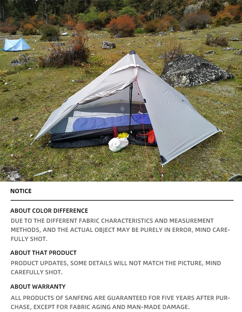 3f Ul Gear Lanshan 1 Pro Tent Outdoor 1 