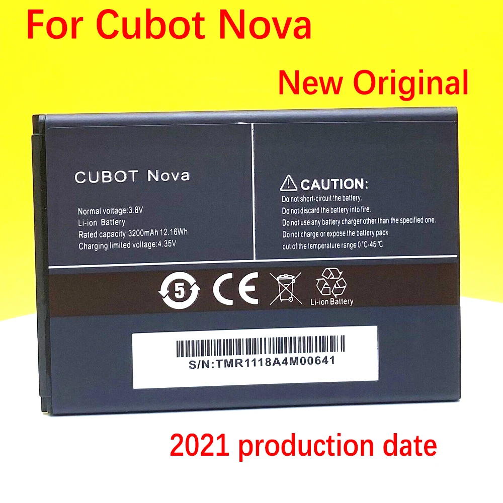 

NEW 3200mAh Battery For Cubot Nova Mobile Phone In Stock Latest Production High Quality +Tracking Number