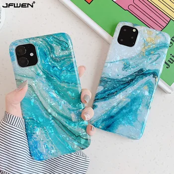 

Luxury Glossy Conch Shell Marble Phone Cases For iphone XR 11 Pro XS Max X 7 8 6 6S Plus Case Silicone Soft TPU Back Cover Shell