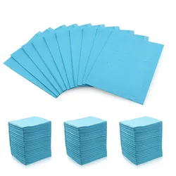 125/50/20 pcs Blue Tattoo Cleaning Wipes Disposable Dental Piercing Bibs Waterproof Sheets Paper Tattoo Accessories