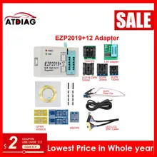 OBD OBD2 EZP2019+ высокоскоростной USB SPI программист лучше, чем EZP2013 EZP2010 2011 поддержка 24 25 93 EEPROM флэш-биос
