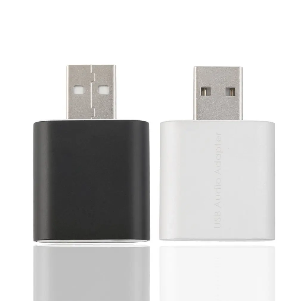 2 Внешний USB 2,0 7,1 CH Виртуальная Звуковая карта адаптер конвертер ноутбук - Цвет: 2
