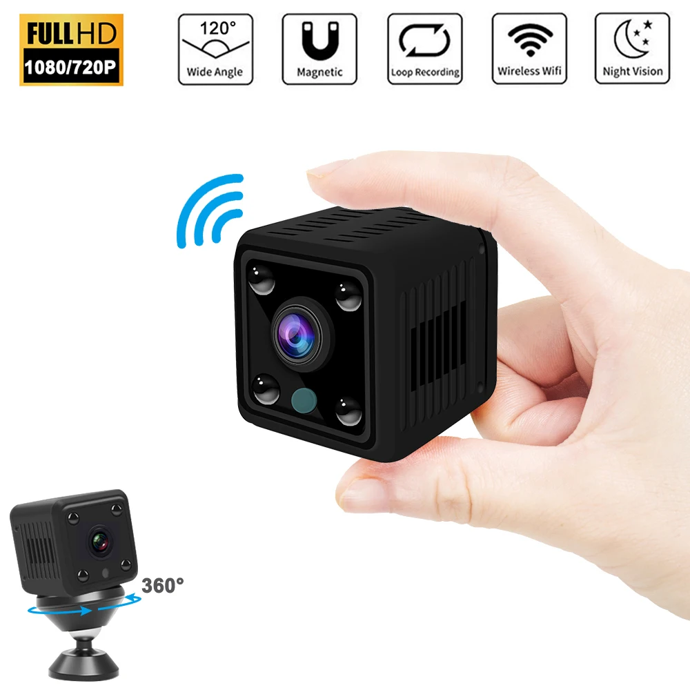 

1080P wireless Mini IP Camera HD Sensor Night Vision WIFI security Camera Remote Monitor small Camera Wireless Surveillance Cam