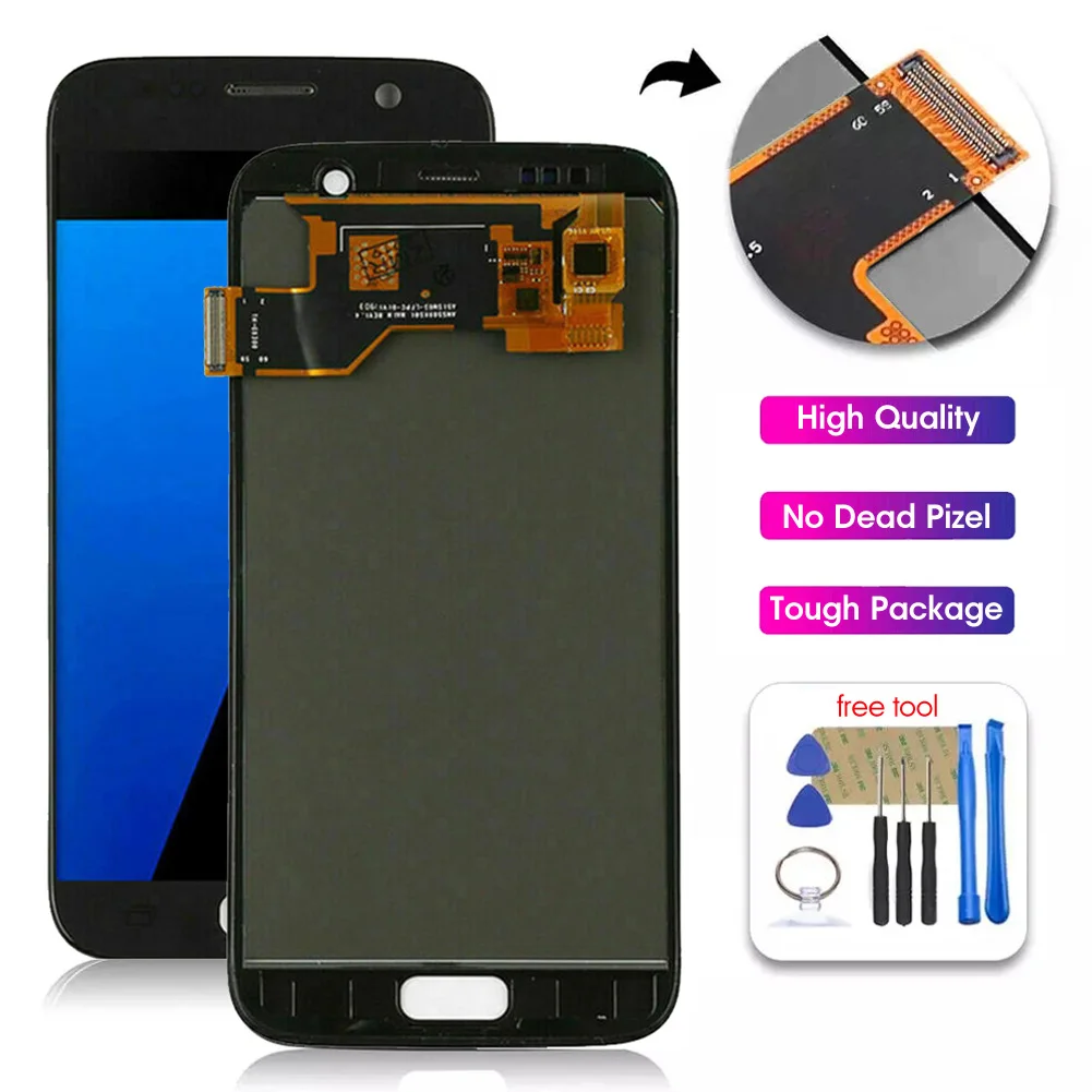 Tft Lcd Display Touch Screen Digitizer Replacement For Galaxy S7 G930 Galaxy S7 G930f G930d G930l G930k G930s - Mobile Phone Lcd Screens - AliExpress