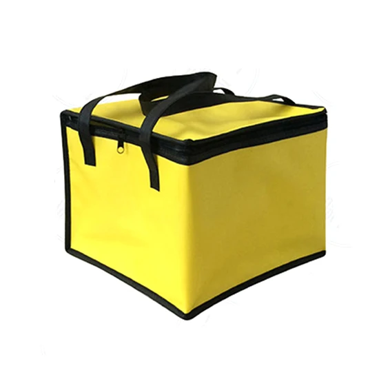 Новая сумка для обеда и пикника, изолированная пляжная сумка, складная сумка-холодильник из алюминиевой фольги, удобная и практичная Термосумка для хранения еды - Цвет: Цвет: желтый