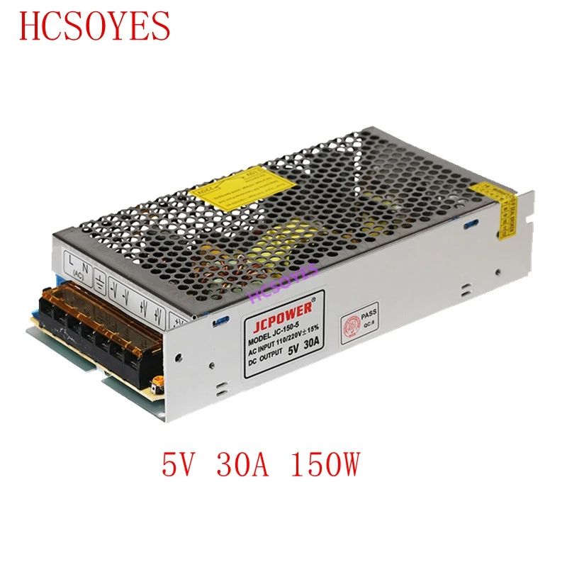 DC 5V 2A/3A/4A/5A/6A/8A/10A/12A/20A/30A/40A/60A переключатель светодиодный Питание трансформаторы